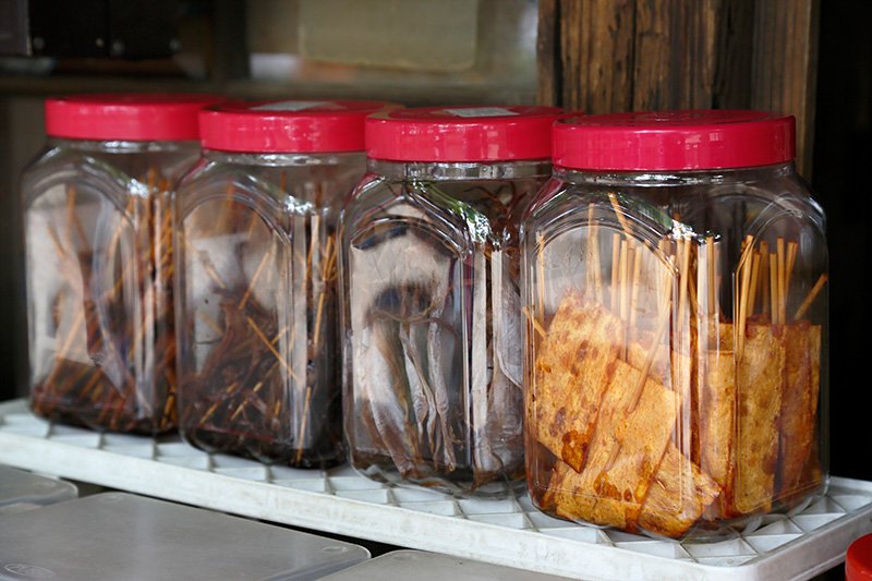 鱿鱼干和鳕鱼干