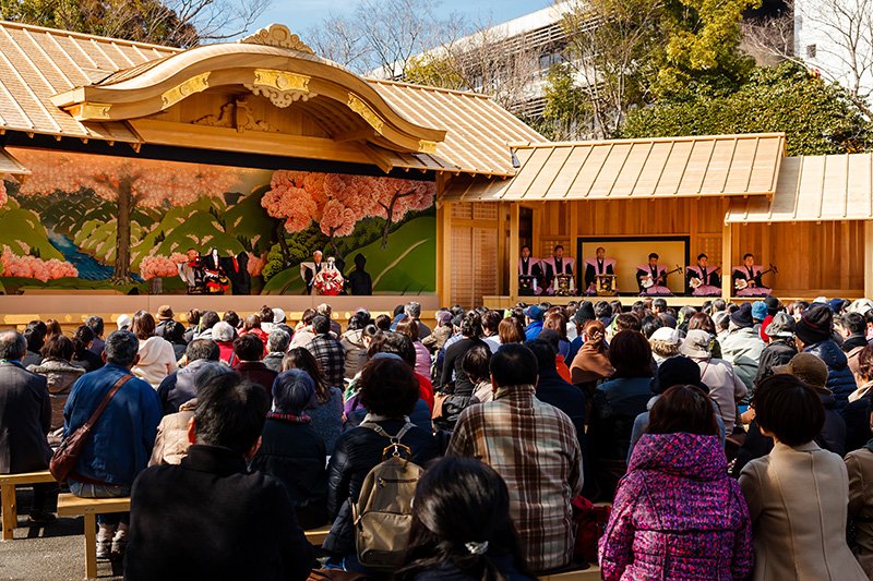 連日満員となり、大盛況で幕を閉じた（演目「義経千本桜 道行初音旅」）