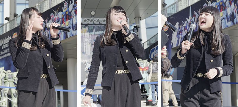 一瞬にして聴衆の心をわしづかみにする歌唱力は群を抜いている。2018年1月6日、ダイバーシティ東京プラザ・フェスティバル広場において、ファミリーアルバムの発売を記念して行われたミニ・コンサートで