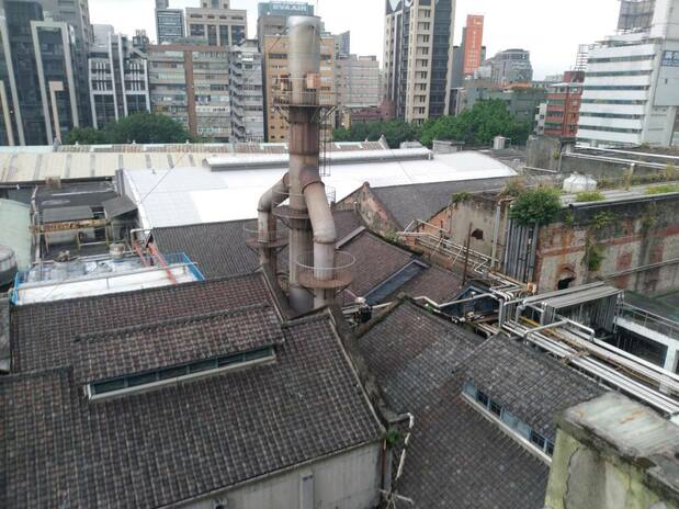 台北の「建国ビール工場」(簡佑丞氏提供)
