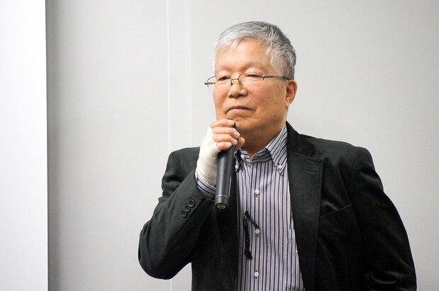 天野真次氏(nippon.com高橋郁文撮影)