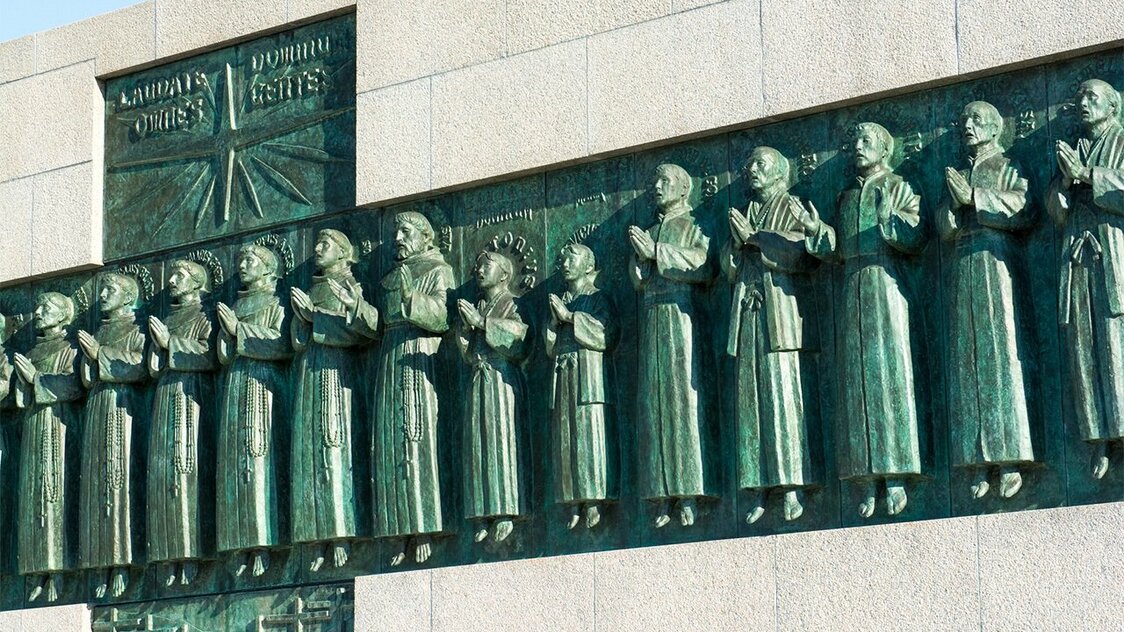 Le monument des 26 martyrs chrétiens