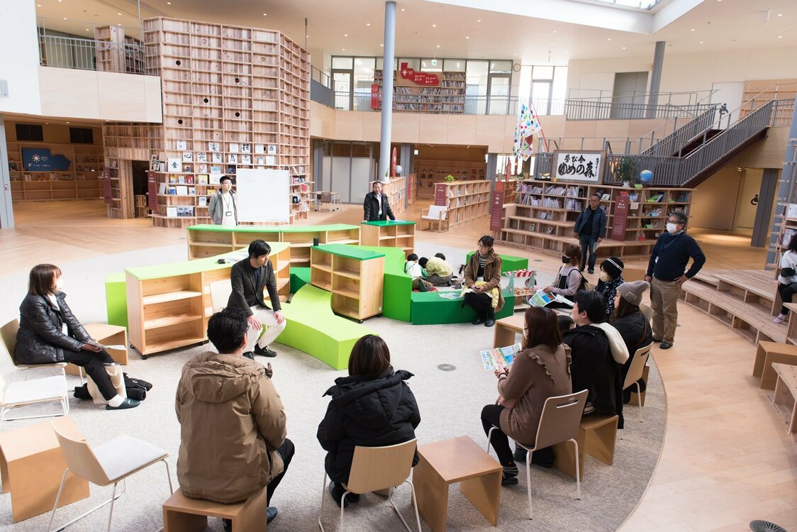 3月2～3日に開催した「親子でふくしまの暮らし体験ツアー」では、「ゆめの森に子どもを通わせたいから、大熊町への移住を決めた」という人もいた　写真提供：ふくしま12市町村移住支援センター