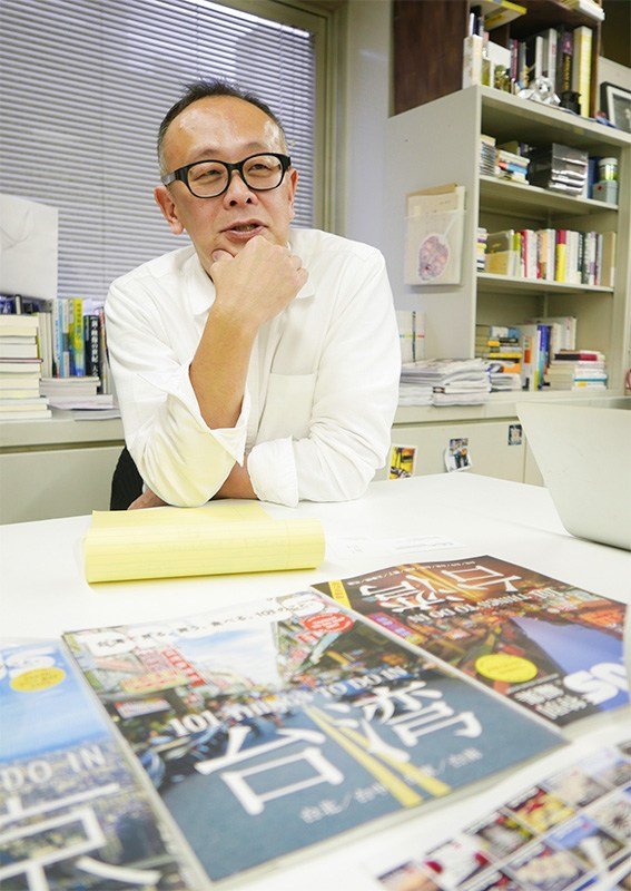 西田善太總編（攝影：野島剛）