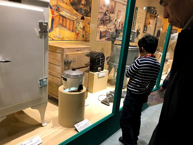 国立科学博物館で開催された特別展「日本を変えた千の技術博」（筆者撮影）