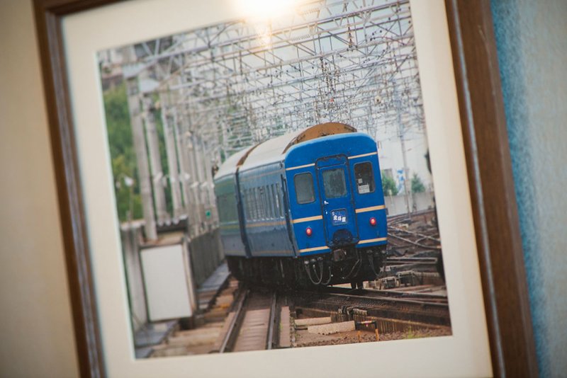 La foto de Hokusei donada por un huésped.