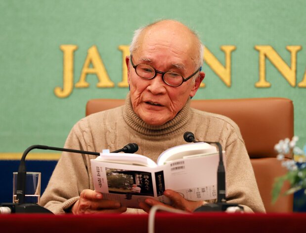 谷川俊太郎（摄于2017年，时事社）