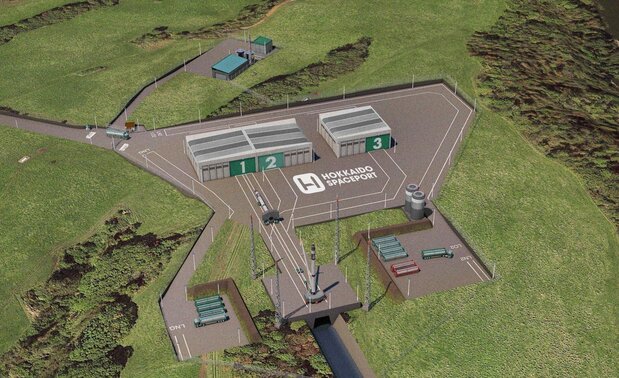 Launch Complex 2 will be equipped to launch larger satellites than Launch Complex 1, and will handle simultaneous assembly of multiple types of vehicles. (Rendering courtesy Space Cotan)