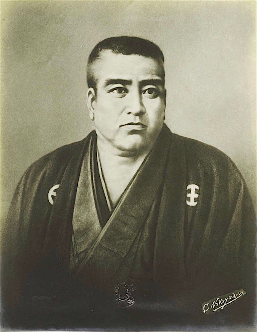 武力討幕を掲げる主戦派だった西郷隆盛は、天璋院の書状によって江戸無血開城へと方針を転換させる。『近世名士写真』国立国会図書館所蔵