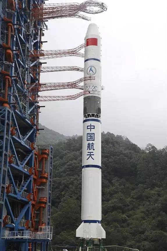 中国の「長征2号丙」ロケット。2018年 7月9日、中国は同ロケットを使って、パキスタンのリモートセンシング衛星1号と科学実験衛星1A「PakTES-1A」を同時に打ち上げた。(写真提供:科技日報)