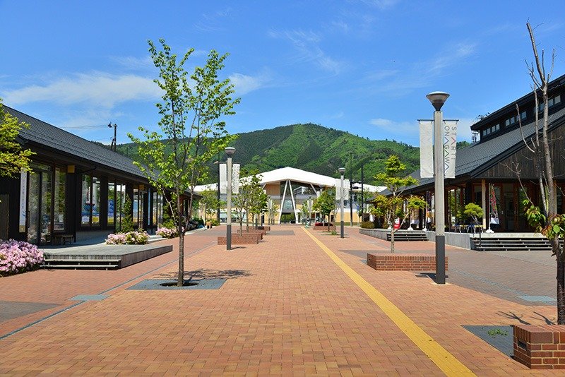 Le Seapal-Pier, en face de la gare d’Onagawa