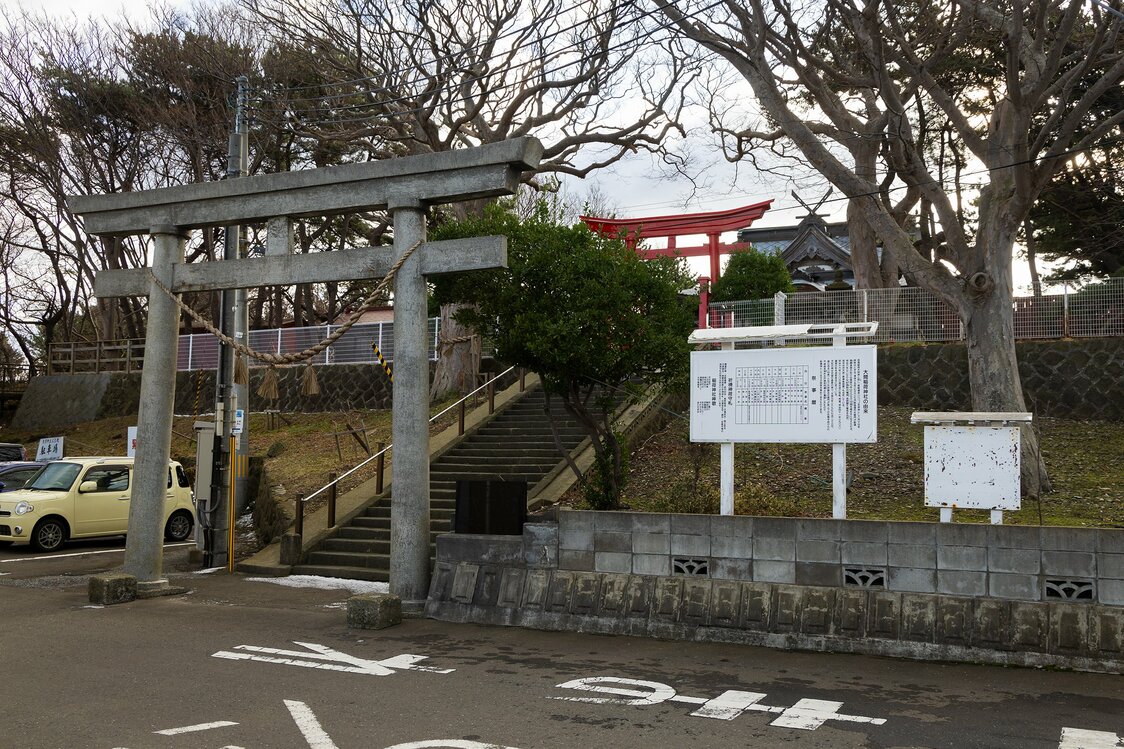 创建于1730年的大间稻荷神社