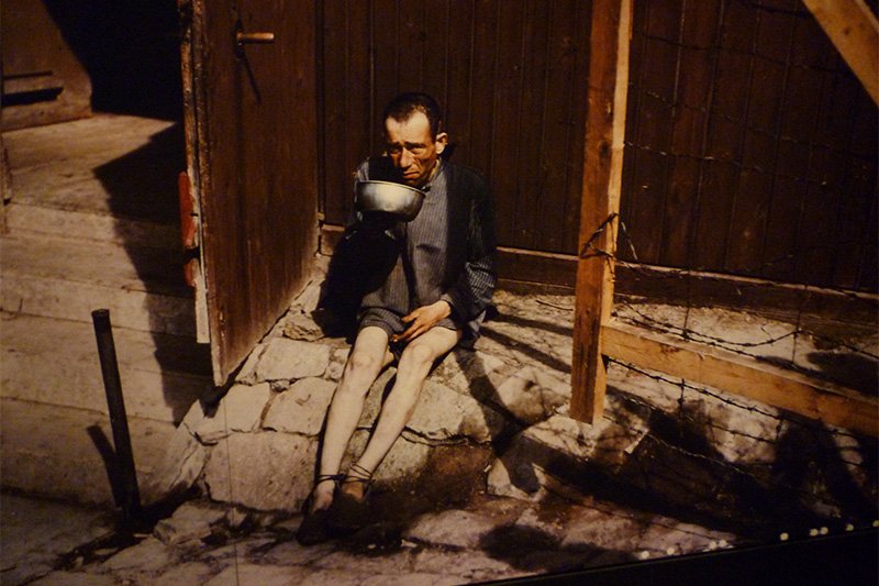 収容所におけるユダヤ人、「米国立ホロコースト記念博物館」の展示