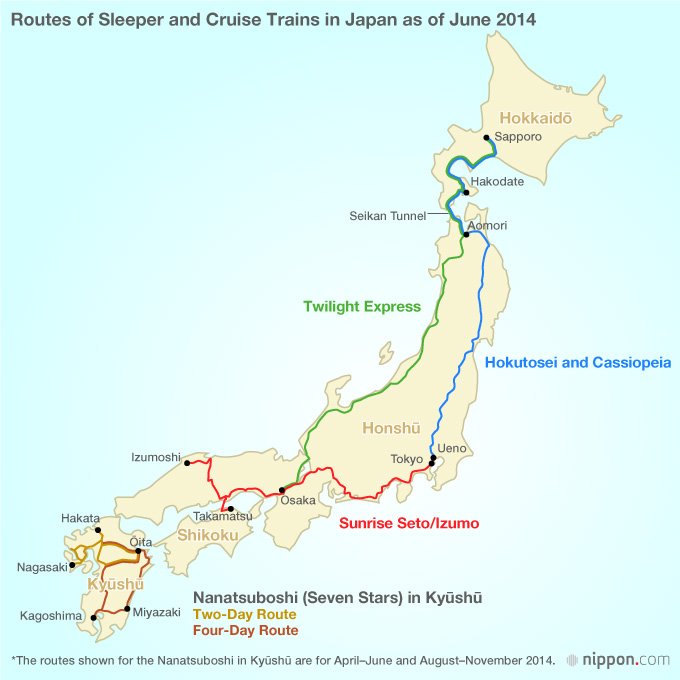 Bye-Bye Blue Train: Japan’s Iconic Sleepers Give Way to “Cruise Trains”