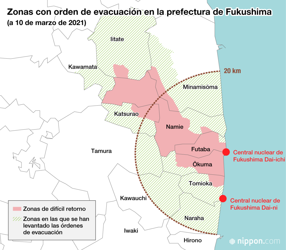 Décimo aniversario del Gran Terremoto del Este de Japón: las zonas afectadas hoy