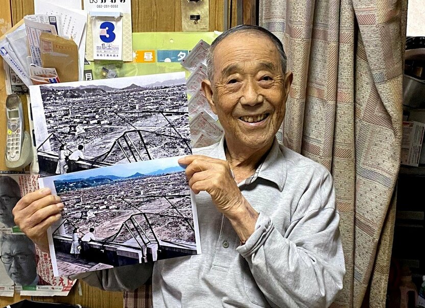 « J’ai été très ému de revivre ces souvenirs de ma femme », dit Kawaue Tsuyoshi. (© Niwata Anju)