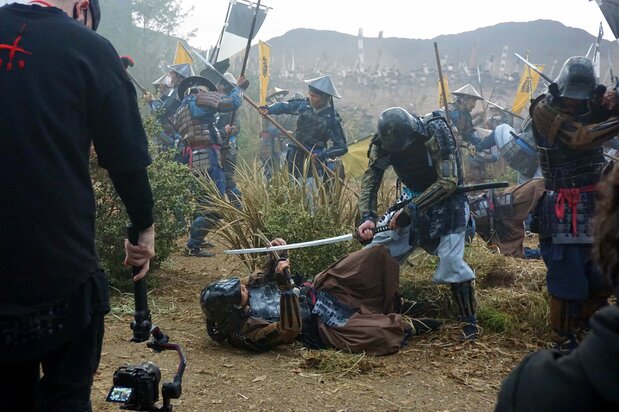 Incluso a corta distancia, las escenas de lucha parecen reales. (© Gianni Simone)
