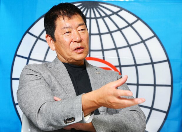 国际体操联合会主席渡边守成（图片：时事社）
