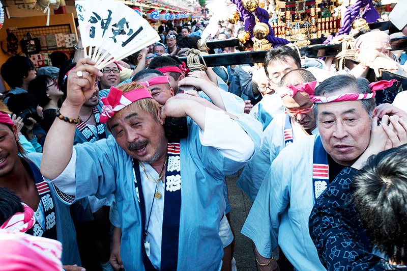 “三社祭”物语：驹形街道“一年中最短的40分钟”