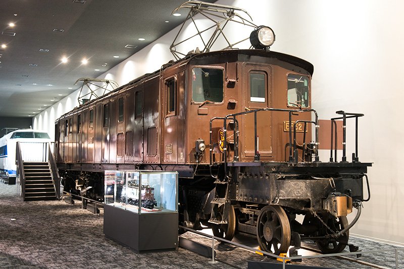 国産初の大型電気機関車、EF52形（1928年製）