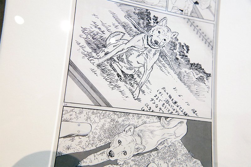 為愛狗人士們奉為聖經的《養狗》（小學館）。作品深情地描述動物與人類之間的關係。與述說父子之間的故事《父之歷》（小學館）一樣同屬文學性的作品