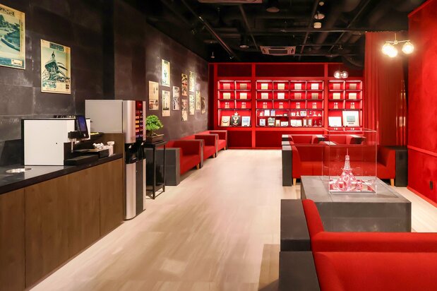El Maple Lounge, un espacio reservado exclusivamente para los participantes del Diamond Tour.
