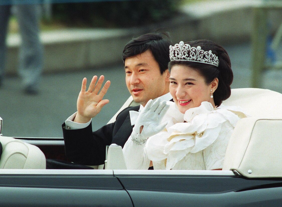 La parade des jeunes mariés à Tokyo, le 19 janvier 1993 (Jiji Press)
