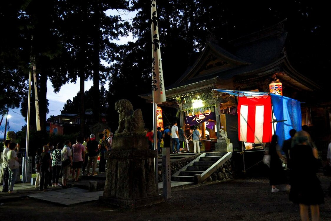 拜谒浅原神社