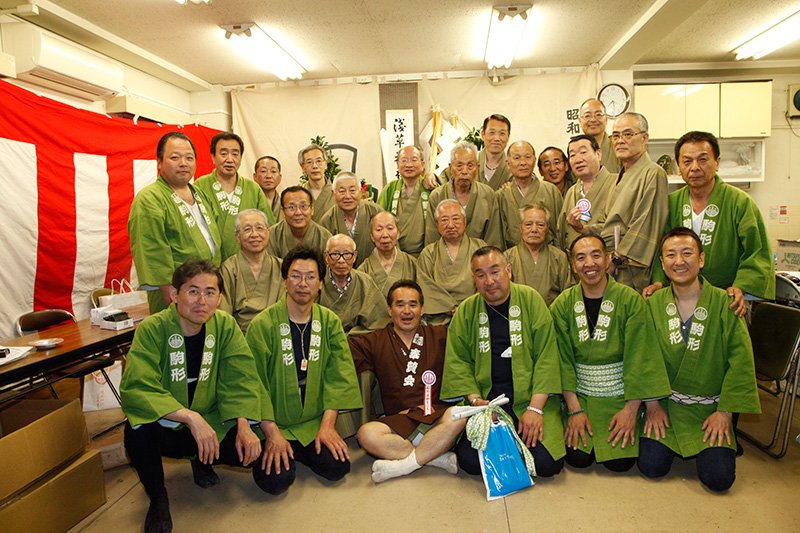 街道祭礼委员们