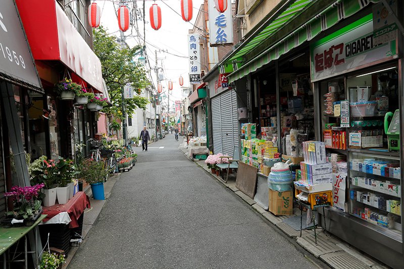 鳩の街通り商店街