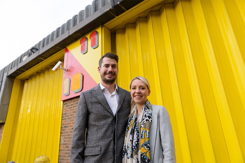 The brewery occupies just 25 square meters in a rental facility in London.