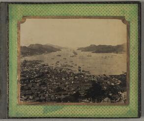 Le port de Nagasaki pendant l’époque Meiji (1868-1912 ; photo : Musée historique et culturel de Nagasaki)