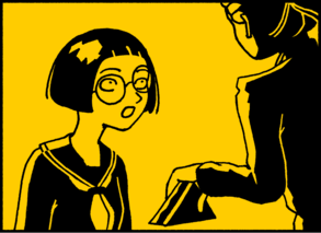 女白领:“便宜呀!我要一个。” 典子:“啊?”