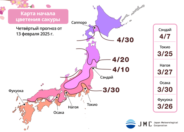 Источник: Japan Meteorological Co., Ltd.Japan Weather Co., Ltd.
