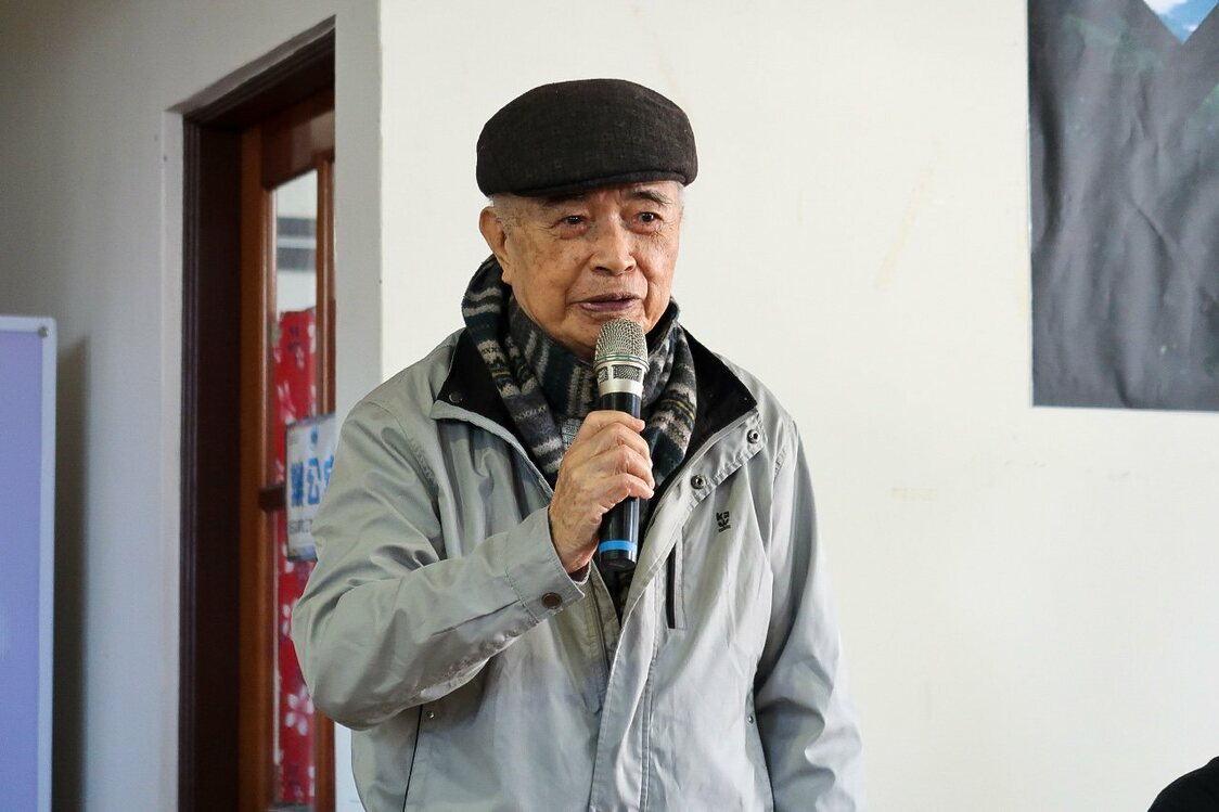 池上一郎博士文庫理事長劉耀祖先生（筆者攝影）
