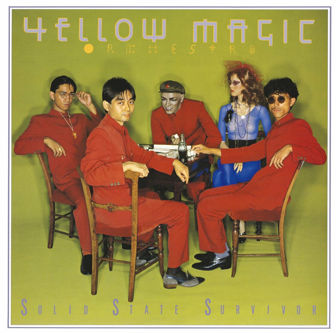Обложка альбома Solid State Survivor, выпущенного YMO в 1979 году (© Alfa Music, Inc./Sony Music Labels Inc.)