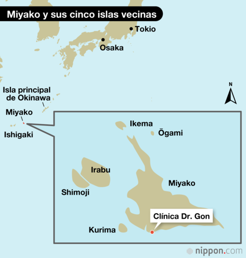 Miyako y sus cinco islas vecinas