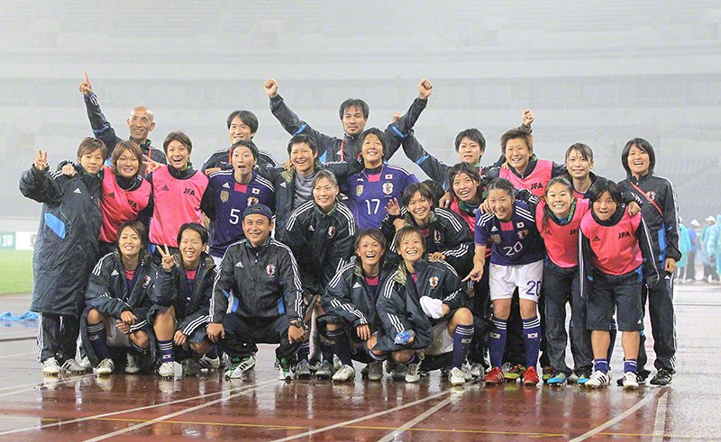 2011年9月，日本女足以第一名通过伦敦奥运会亚洲预选赛，发誓在明年的奥运会上大显身手。