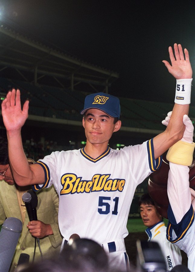 Suzuki Ichirō in 1994. © Jiji.