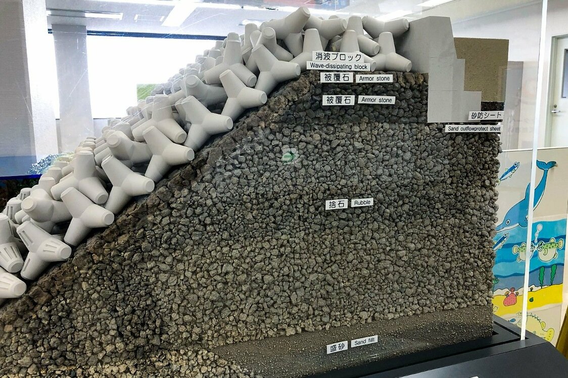 消波石