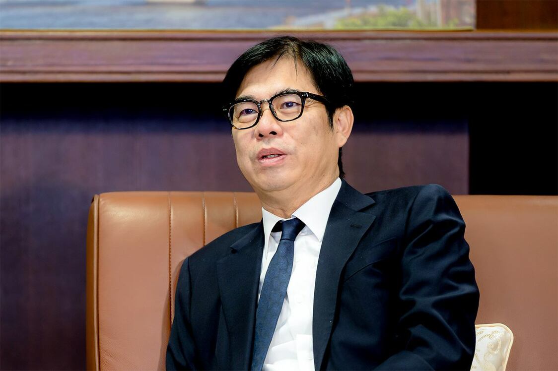 如同豐洲市場，陳其邁也希望前鎮漁港能有捷運經過，目前已經在規劃當中。（黃森源攝影）