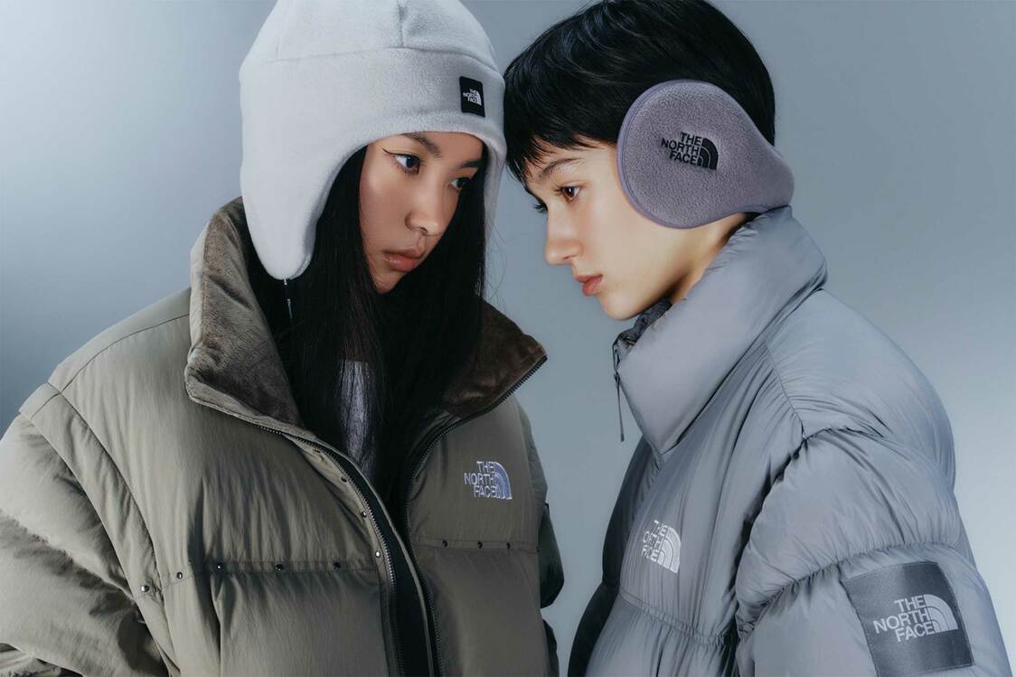 若年層の女性向け韓国限定コレクション。日本の公式オンラインサイトでも販売している＝GOLDWIN提供