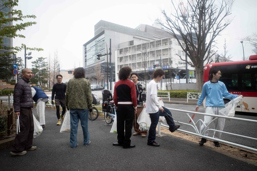 2024年3月24日、渋谷区役所前