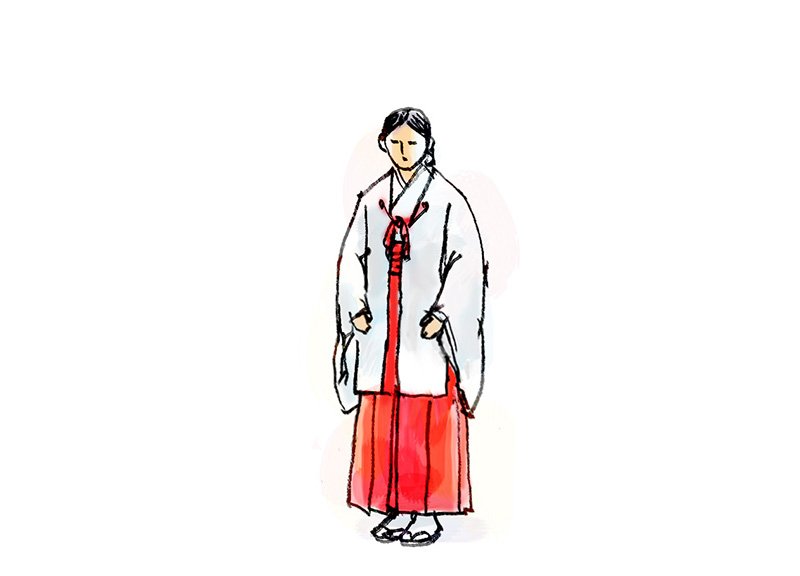 巫女的正装