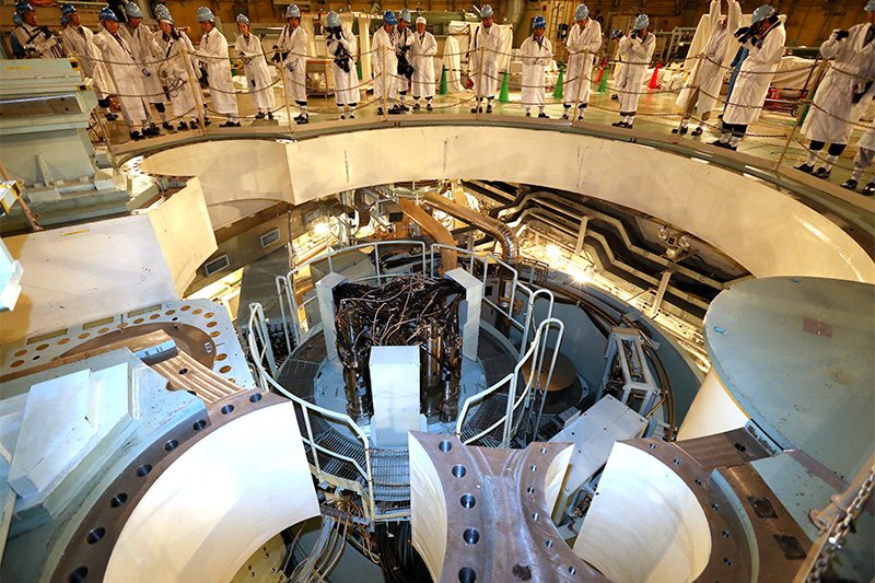 El reactor de Monju en Tsuruga, en la prefectura de Fukui, el 11 de noviembre de 2015. (© Jiji)