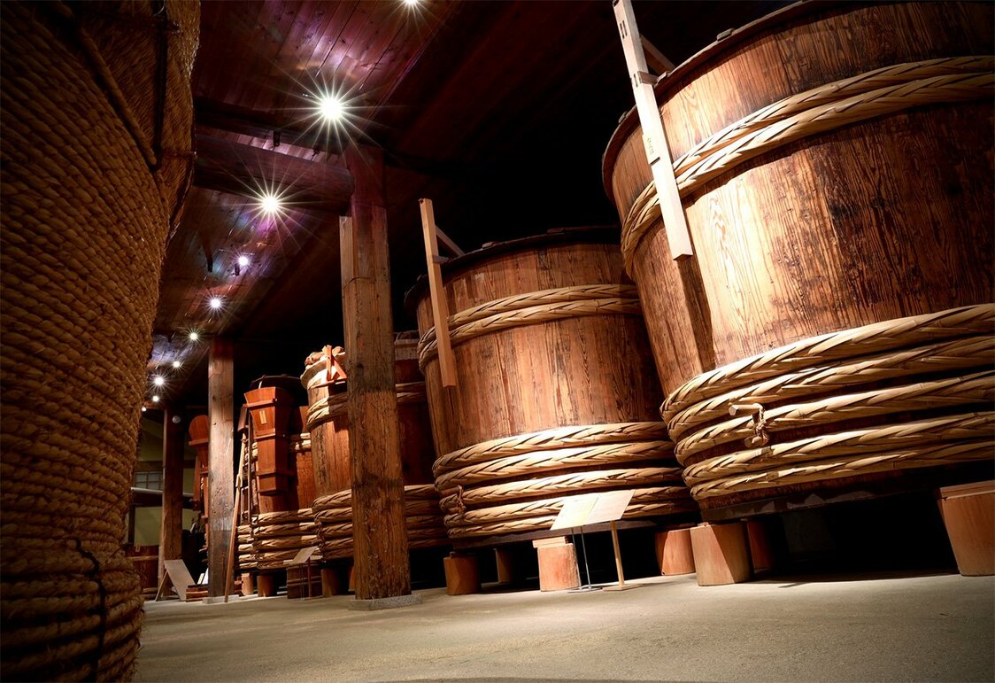 Una bodega de sake en Nada, Kobe. (© Pixta)