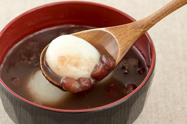 出处：农林水产省 我们的乡土料理 小豆煮年糕（岛根县东部地区）