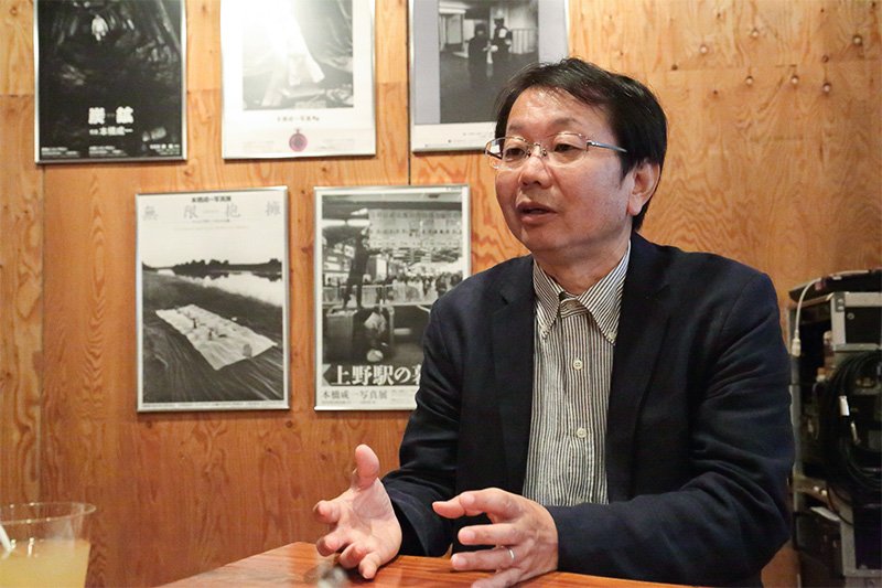 永瀬さんを20年間追い続けたKSB瀬戸内海放送の満田康弘さん（撮影：花井智子）