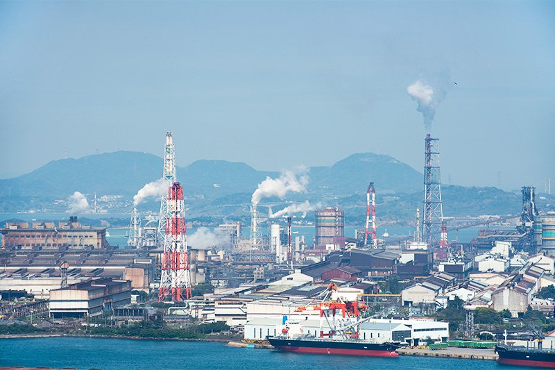 Металлургический комбинат Явата Nippon Steel & Sumitomo Metal Corporation (©Jiji)