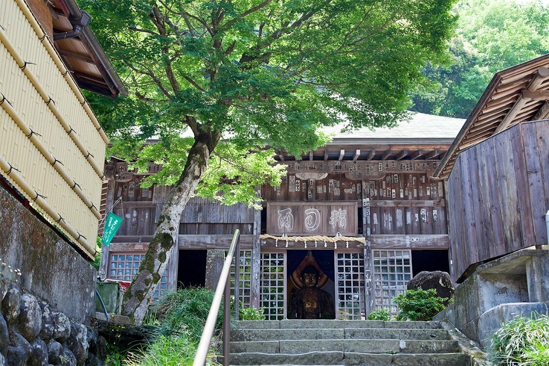 修善寺で暗殺された頼家の冥福を祈って母・政子が寄進した指月殿（時事）